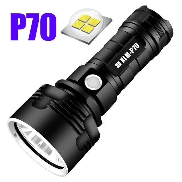 Strong Flashlight Focusing Led Light Rechargeable - Super Bright LED Outdoor Xenon Lamp