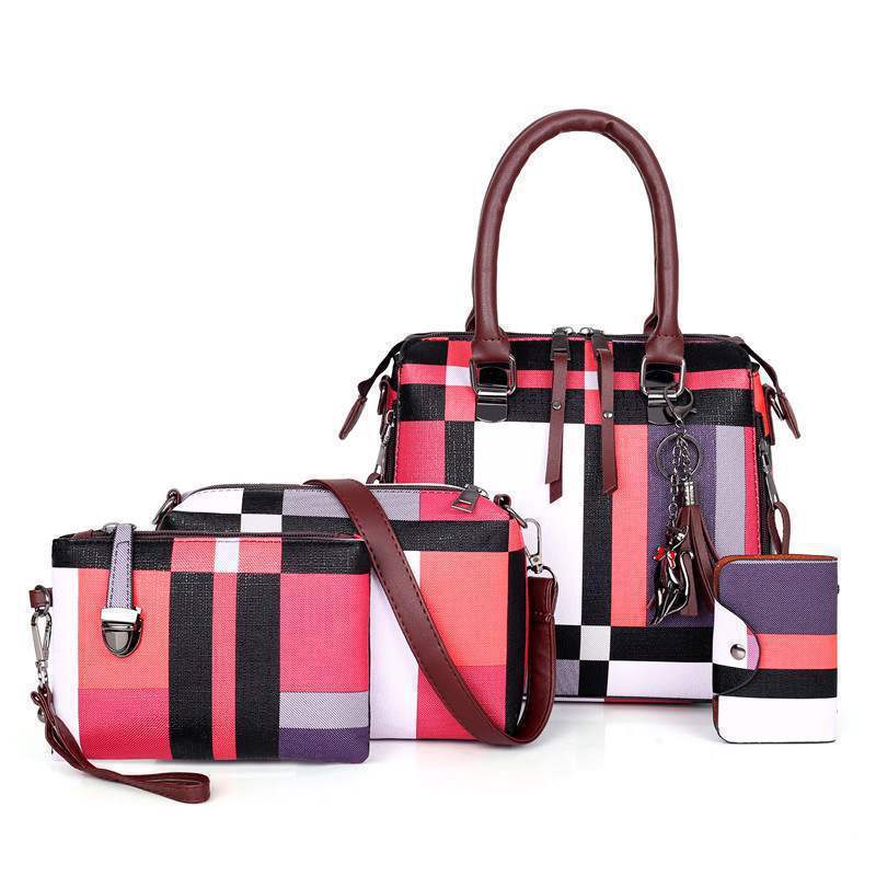 New Luxury Handbags - Plaid Women Bags Designer