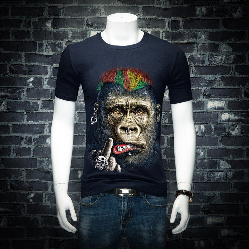 3D Short Sleeve T-shirt for Men