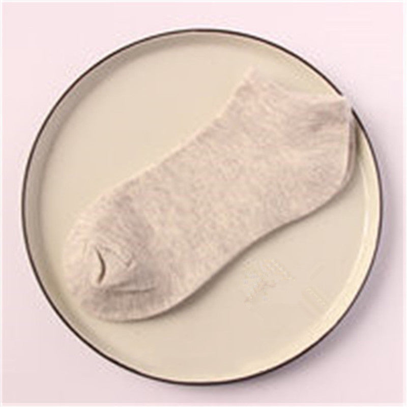 Short Ladies Boat Socks - Ladies Socks White Socks Student Socks