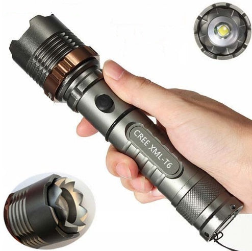 Rechargeable Zoom Flashlight