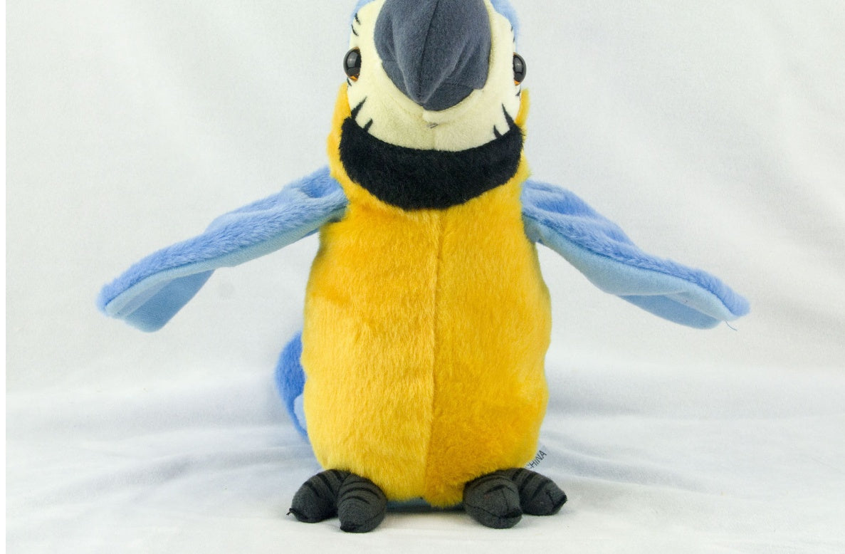 Electric Talking Parrot Plush Toy - Cute Speaking Record Repeats