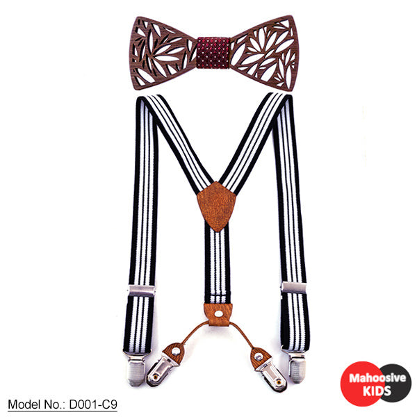 Children's Suit Suspender & Tie Set