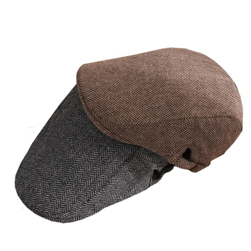 Autumn And Winter Woolen Mens And Women's Beret Caps