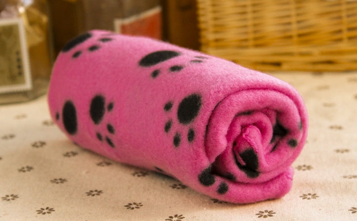 Pet Fleece Blanket - Dog & Cat Litter Mat Puppy Soft Sleep Mat Lovely Mattress Cushion for Small Large Dogs Pet Supplie
