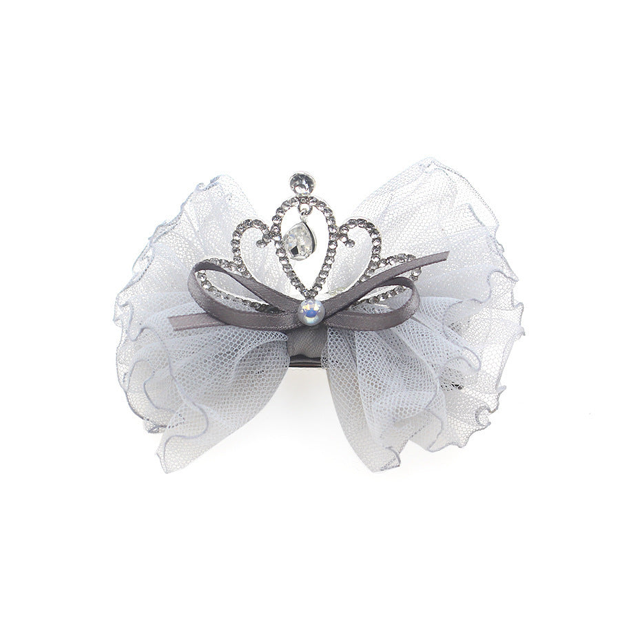 Crown Children's Hair Accessories -  Korean Press Clip Baby Headband