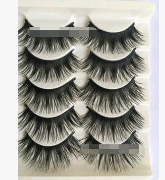 False Thick Five Pairs Eyelashes