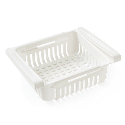 Stretchable Refrigerator Storage Basket – Multifunctional Fridge Organizer Box! Refrigerator Storage Basket, Stretchable Refrigerator Storage Box - JumoShop