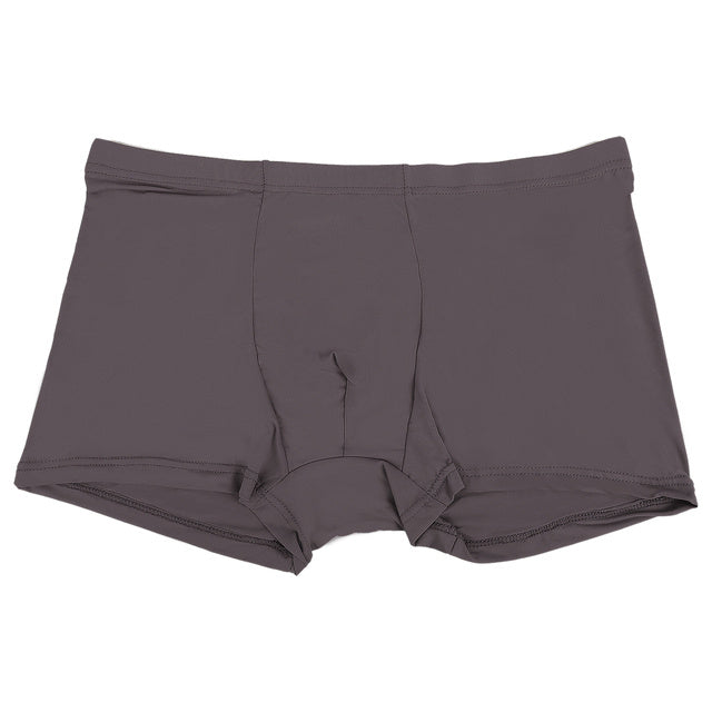 Ice Silk Seamless Men Boxers - Luxury Boxers Underwear