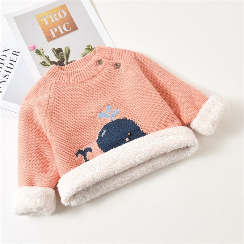 Baby Plush Warm Tops