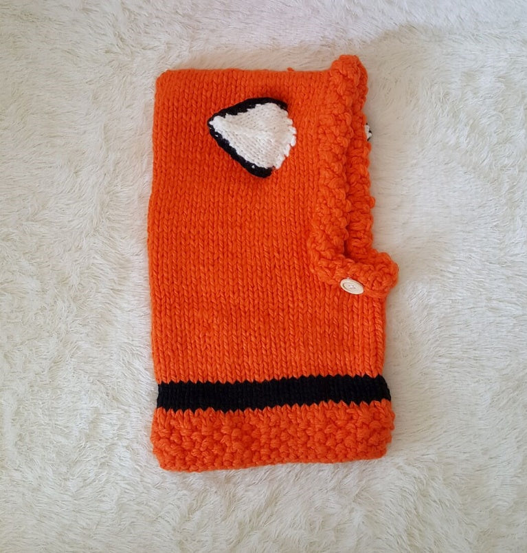 Beautiful Hand-Knitted Warm Earmuffs Cape Caps