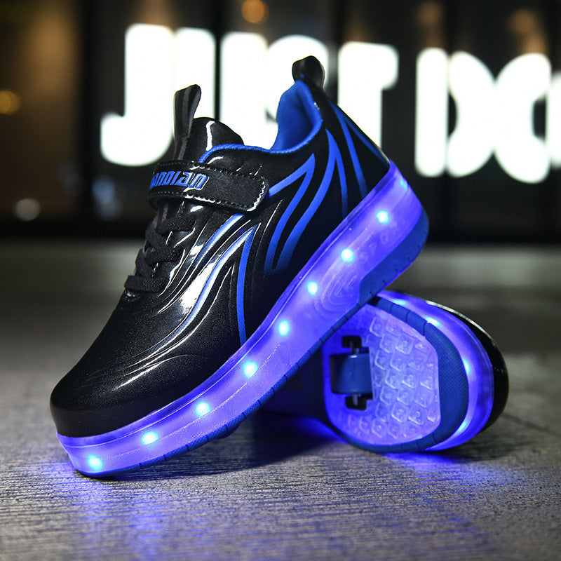 Light Charging Pulley Shoes - Single And Double Wheels