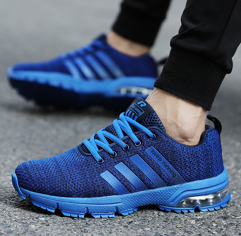 Best Selling Couple Sports Shoes - Breathable Mesh Outdoor Men and Women Running Shoes