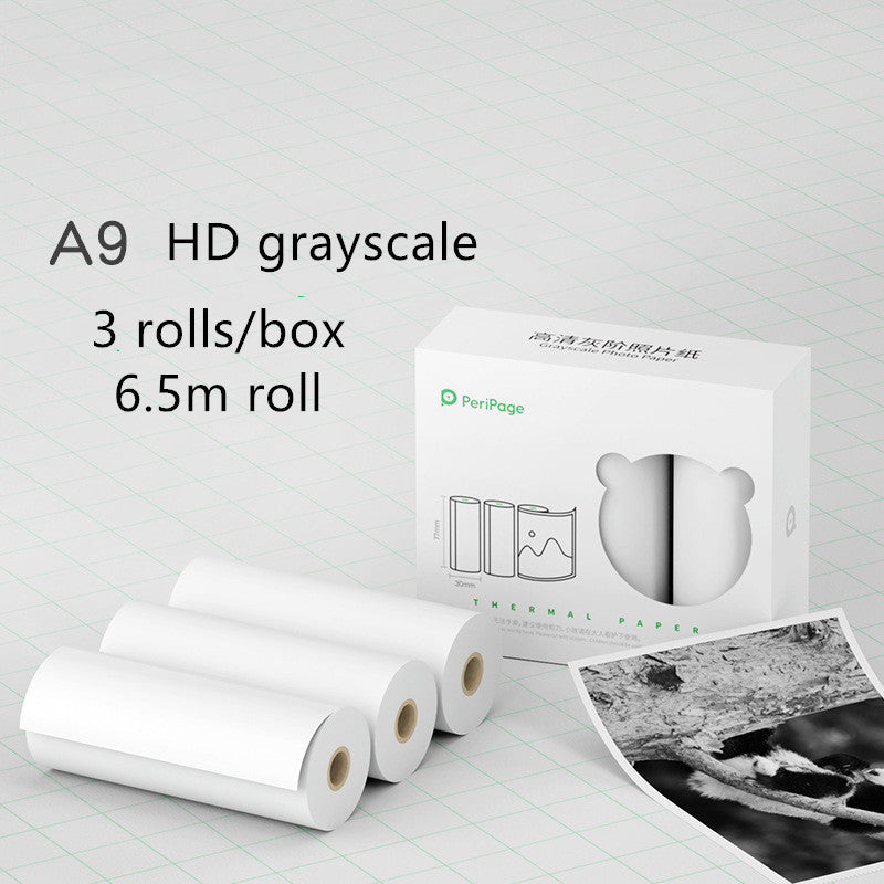 Mini Bluetooth Wireless Thermal Printer - Paper Sticker Label Printer