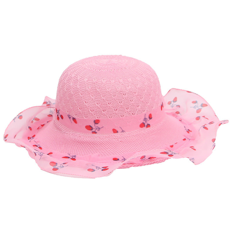 Princess Straw Hat - Kids Summer Hat