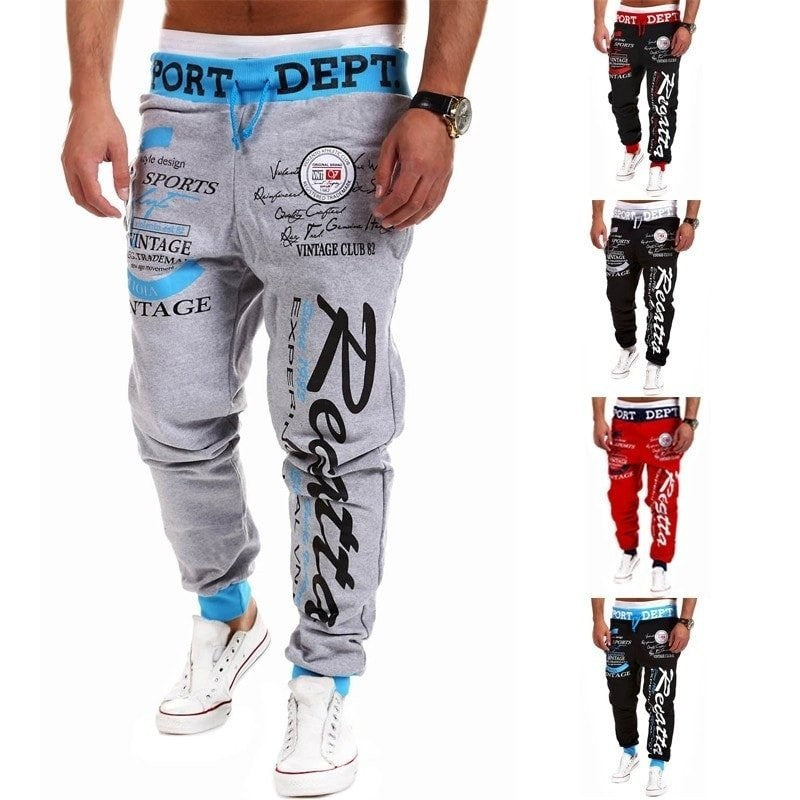 Sport Pants Letter for Men