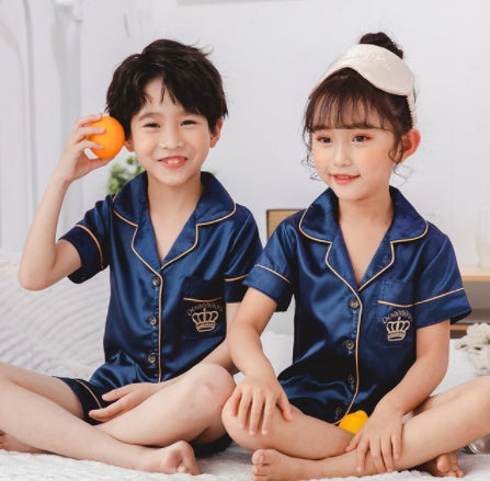 Artificial Silk Children's Pajamas