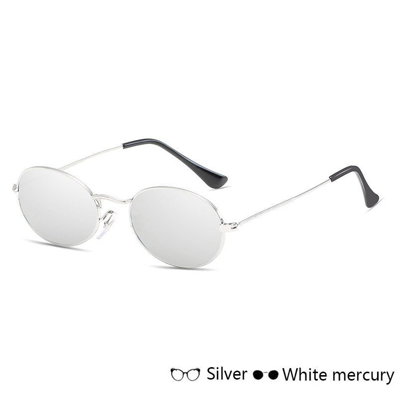 Fashion Oval Women Sunglasses - Luxury Round Frames