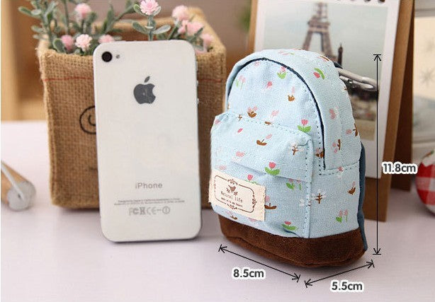 Korean Pastoral Mini Suihua Small Hasp Bag – Cute & Stylish Key & Coin Purse