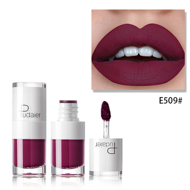 16 Color White Bottle Matte Lip Stick