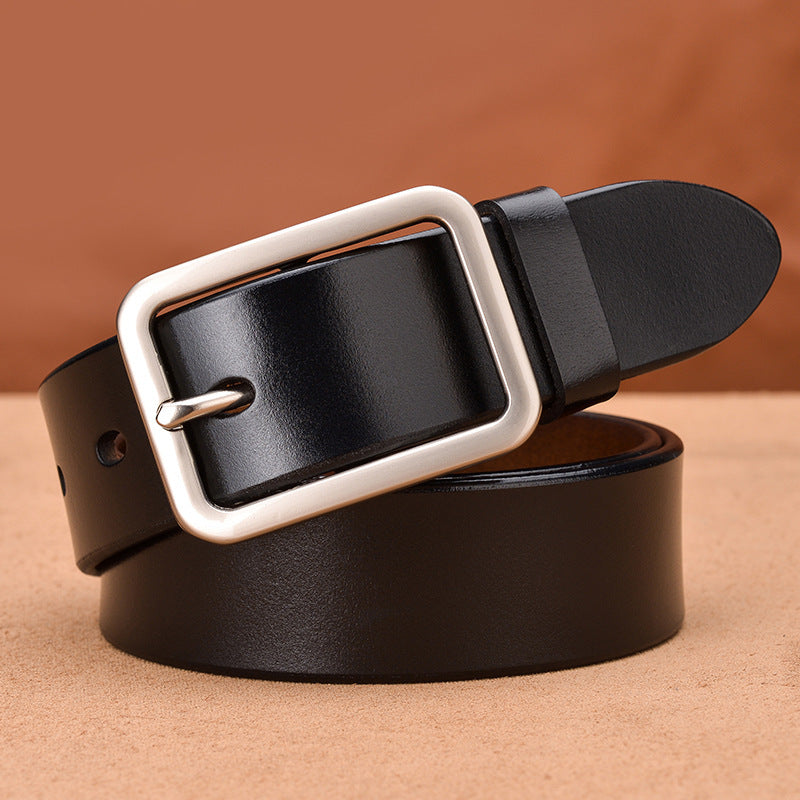 Leather Buckle Belt
