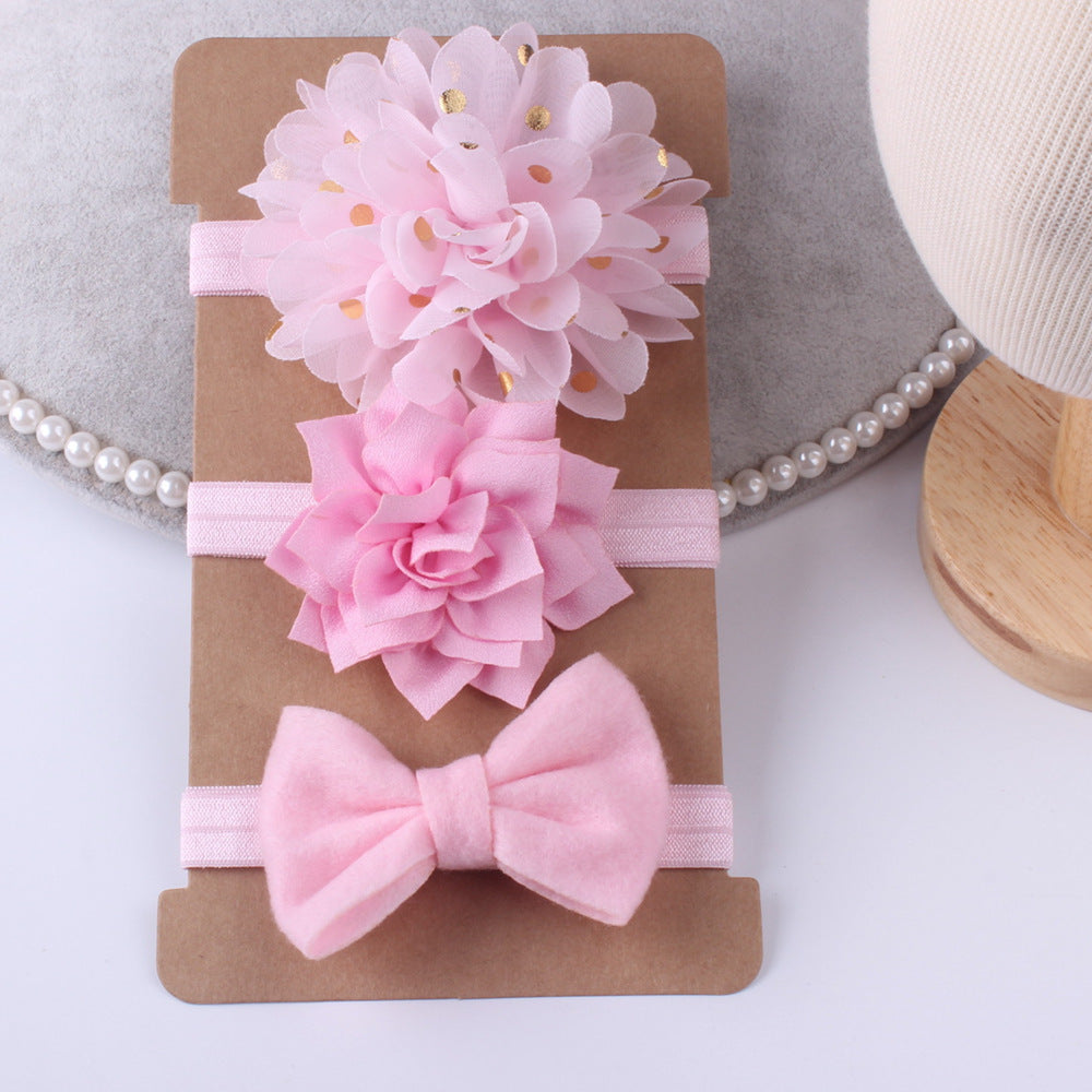 Cute Hair Bow Accessories Set