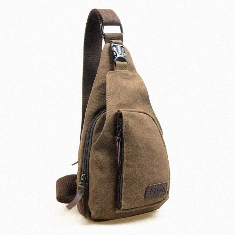 Casual Men Chest Pack - Crossbody Bags for Men Shoulder Handbag