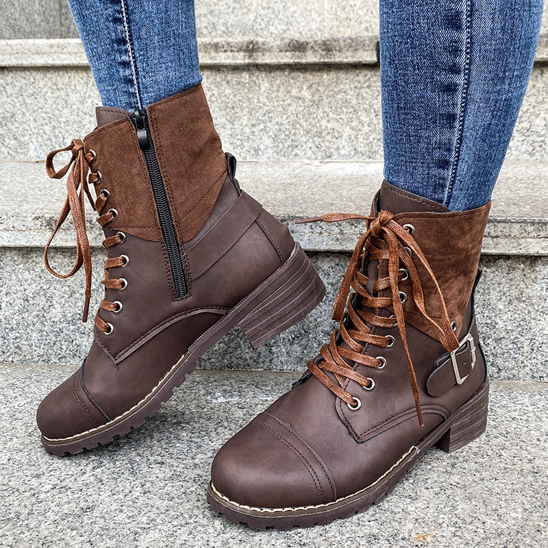 Lace-up Winter Boots for Women
