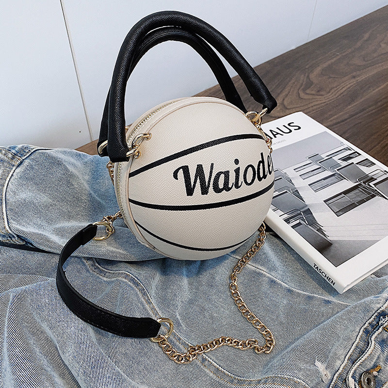 Basketball Shape Handbags and Purses for Women