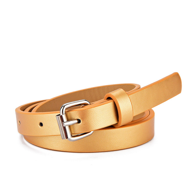 Ladies Kids Belts - Heart Glitter Jeans Belt