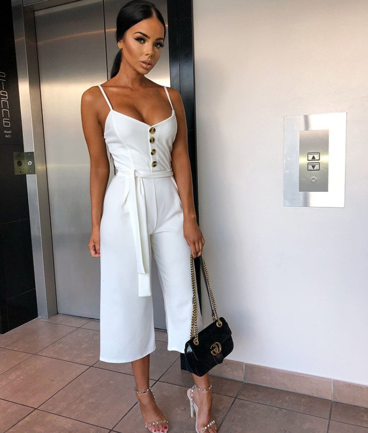 Sexy Halter Straps Jumpsuit