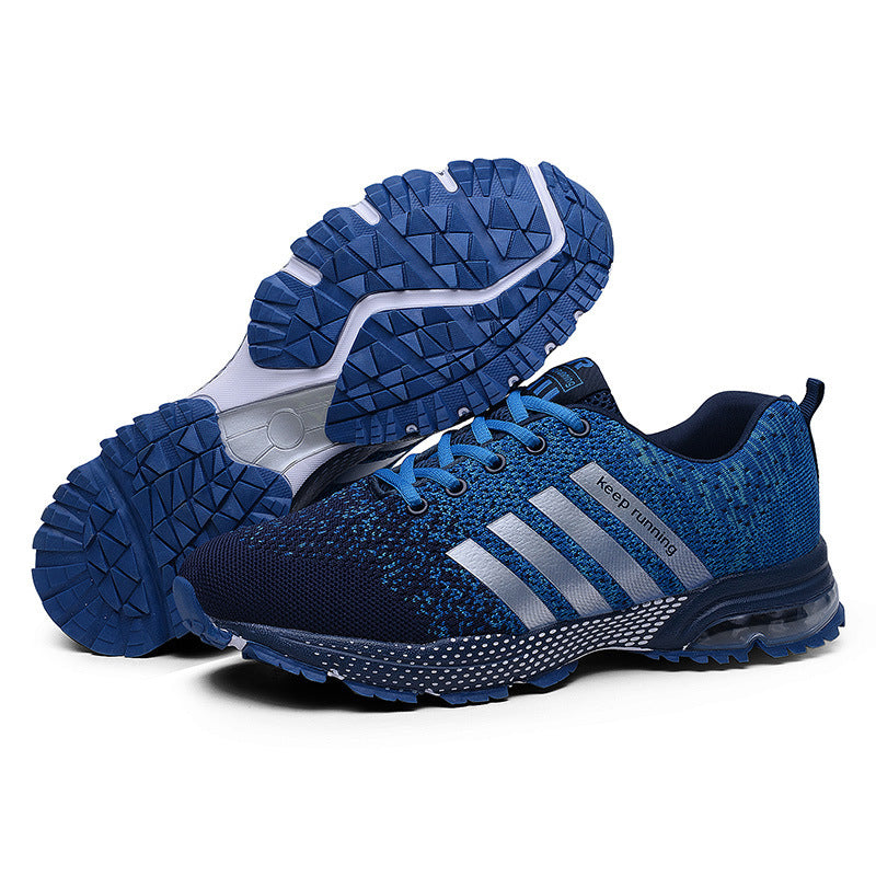 Best Selling Couple Sports Shoes - Breathable Mesh Outdoor Men and Women Running Shoes