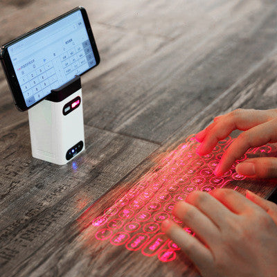 Virtual Laser Keyboard Bluetooth - Wireless Projector Phone Keyboard For Computer Pad Laptop With Mouse Function