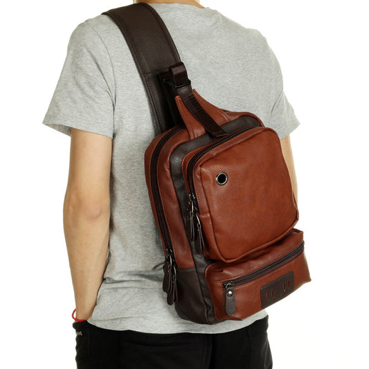 Leather Backpack Bag