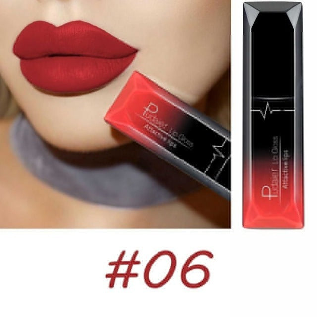 Matte Lip Gloss Lipstick Makeup