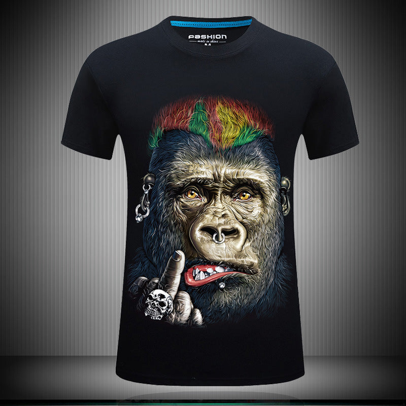 3D Short Sleeve T-shirt for Men