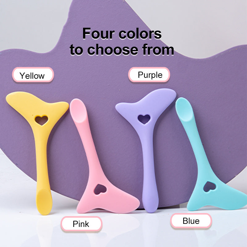 Silicone Eyeliner Stencil Wing Tip Mascara Drawing Lipstick Aid Face Cream Applicator For Beginners Makeup Tool Eyeliner Stencils Silicone Winged Tip Eyeliner Aid Eyebrow Pencil Stencil Reusable - JumoShop
