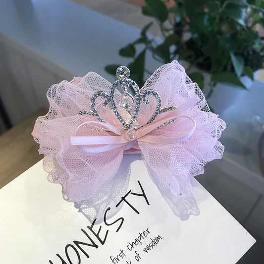 Crown Children's Hair Accessories -  Korean Press Clip Baby Headband