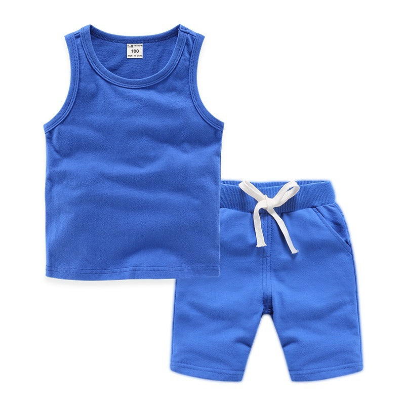 Children's Sleeveless Top & Short Clothing Sui