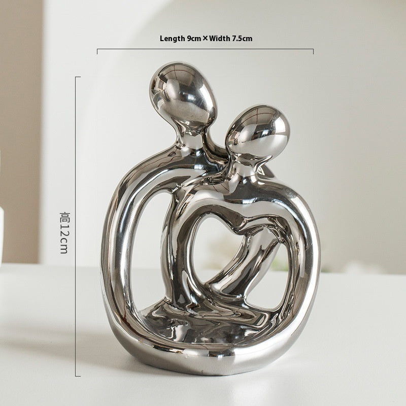 Ceramic Couple Candlestick – Nordic Retro Candle Cup Ornament! - JumoShop