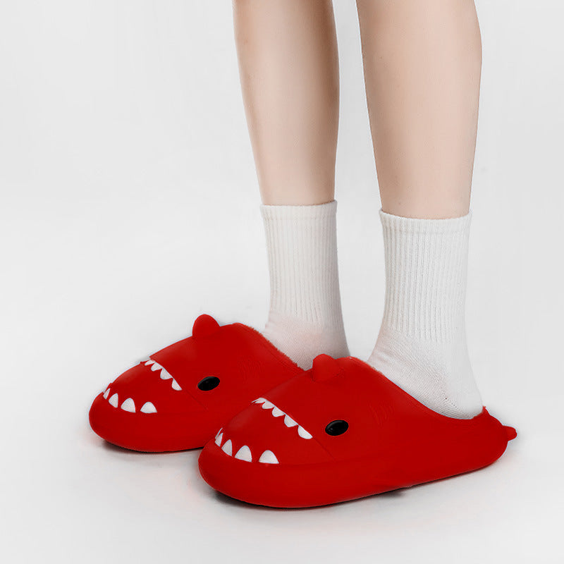 Cartoon Shark Home Slippers