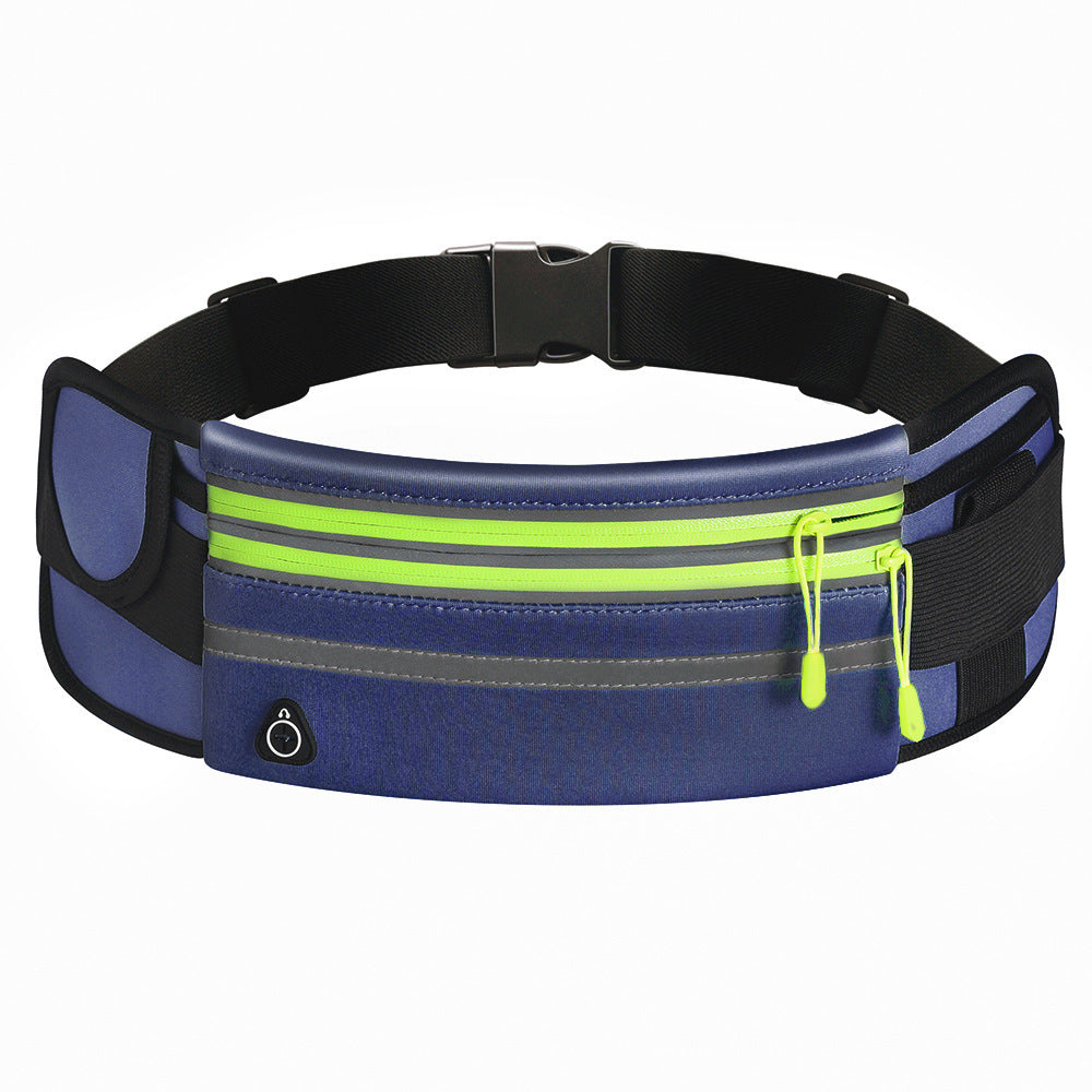 Double Zippers Waist Bags - Waterproof Sports Running Fanny Pack