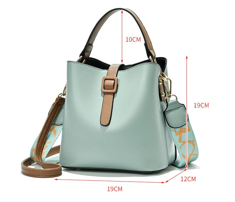 Bucket Bag - Korean Fashion Style Shoulder Bag, Cross-border Female Bag