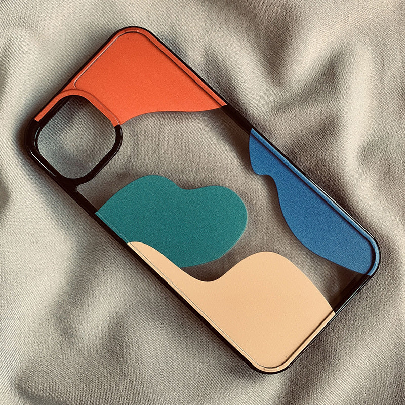 Color Block Contrast Color Geometry Mobile Phone Cases