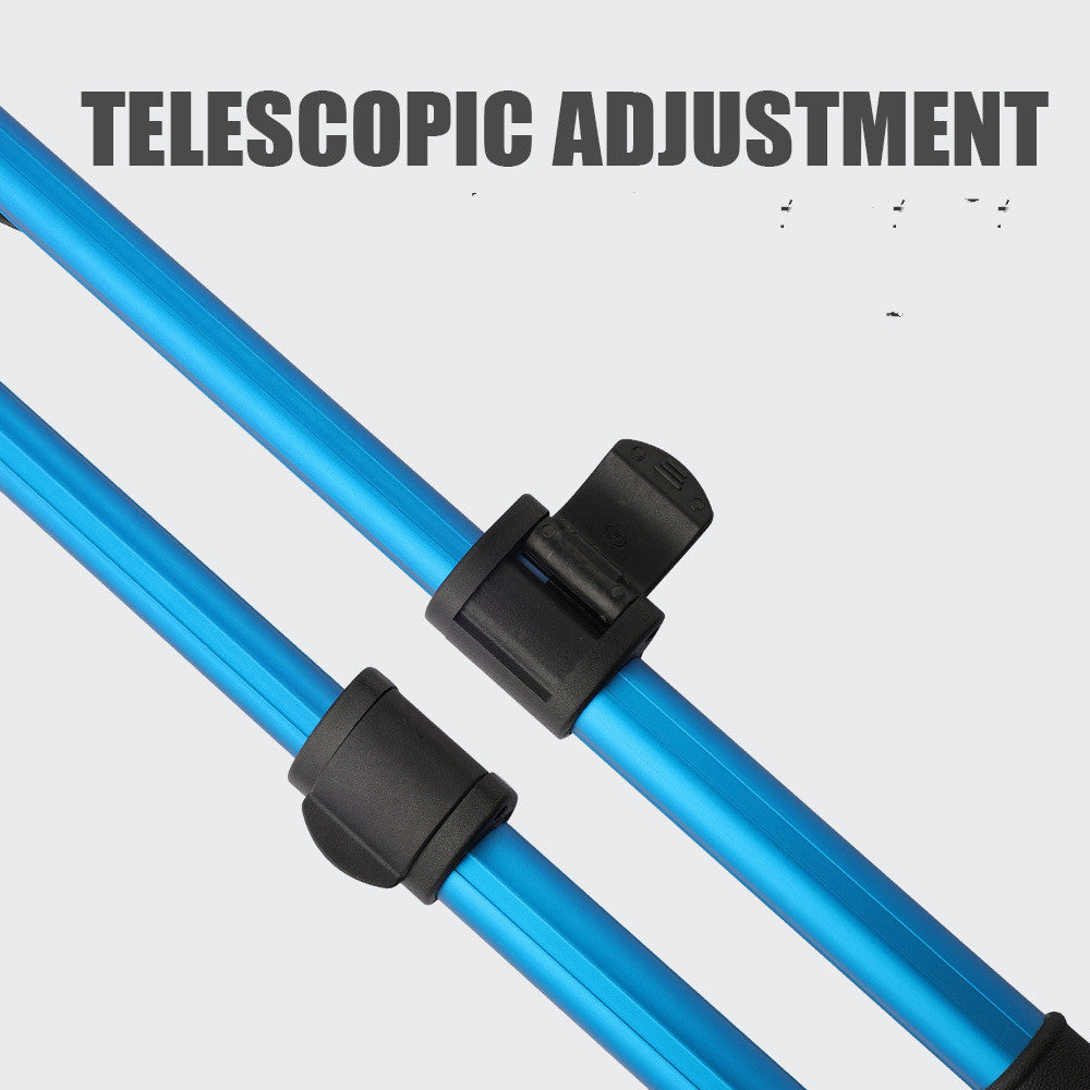 Aluminum Alloy Retractable Triangle Folding Hand Net - Lure Fishing Net