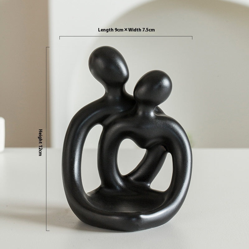 Ceramic Couple Candlestick – Nordic Retro Candle Cup Ornament! - JumoShop