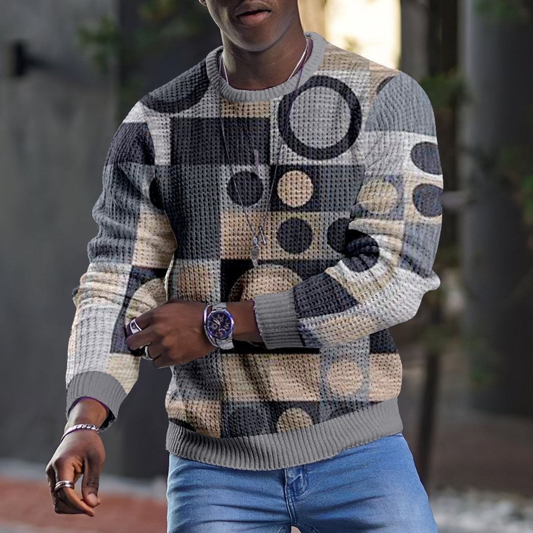 Men's 3D Pullover Casual Tops