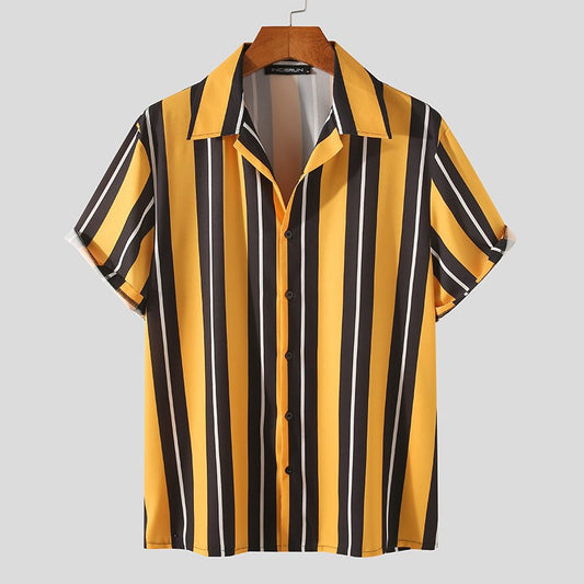 Soft Shirts For Men—-Men's Summer Streetwear Casual