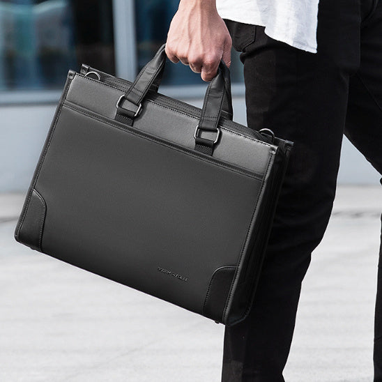 Men's Computer Briefcase - Business Handheld Notebook
