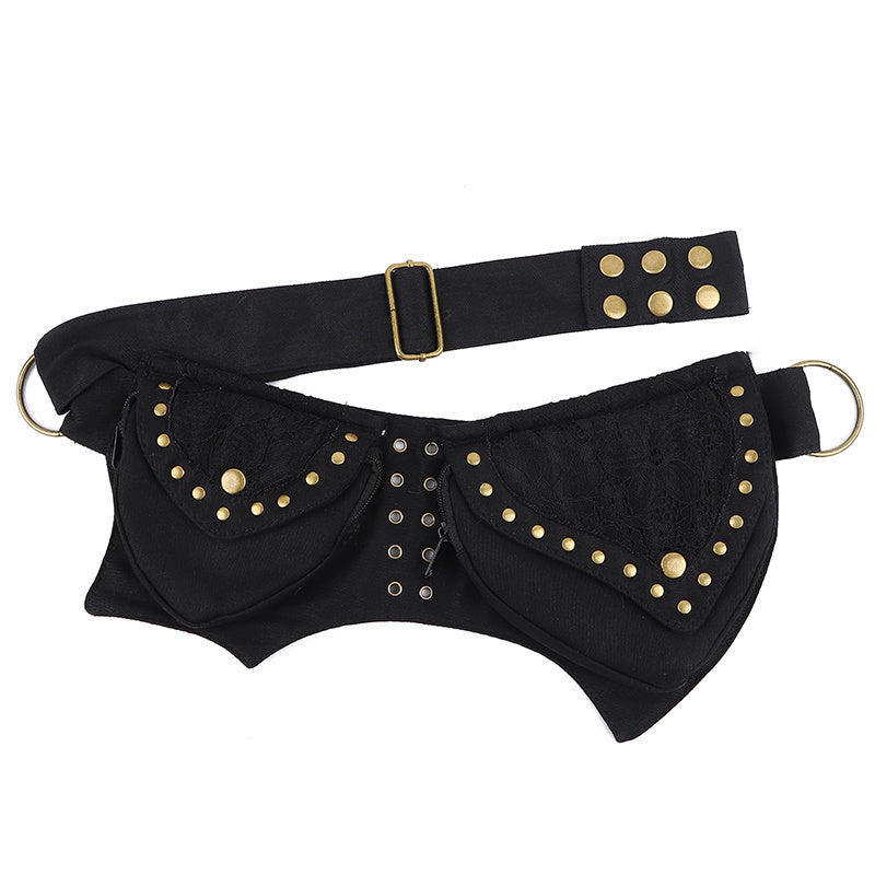 Vintage Waist Chest Bags - Women Crossbody Bag Waistpack Outdoor Mobile Storage